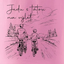 Cyklistika  - Jedu s tátou na výlet - Táta a syn