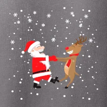 Tancující Santa a sob