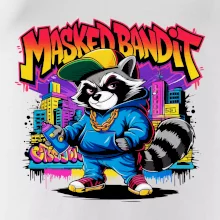 Mýval - masked bandit grafitti