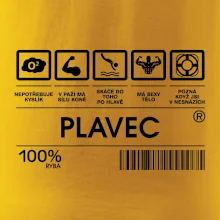 Čárový kód  - Plavec/plavkyně