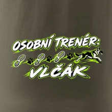 Osobní trenér vlčák - běžecký motiv
