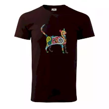 Kočka barevné křivky