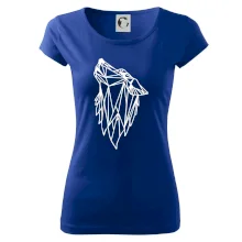 Geometrie - vlk - vyjící