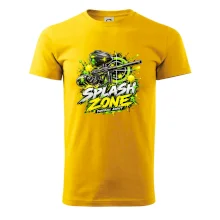 Neonový zásah splash zone paintball