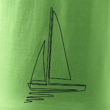 Plachetnice jedním tahem