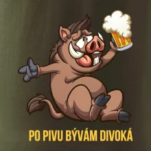 Po pivu bývám divoká