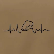 EKG kuchařská čepice