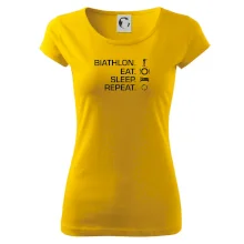 Biathlon Eat Sleep Repeat