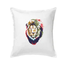 Hlava lva kreslená jednoduchá