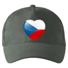 České srdce - vlajka