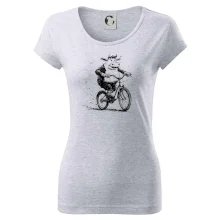 Tlustá kráva na kole