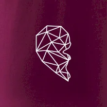 Párovy motiv srdce geometrie - ONA