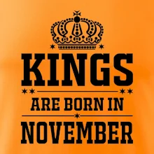 Kings are born in November