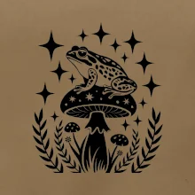 Goblincore hvězdy a houba