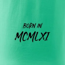 Born in - Římské číslo 1961