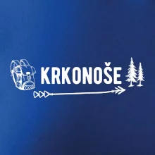 Krkonoše nápis