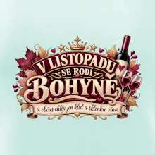 V listopadu se rodí bohyně vína