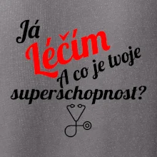 Já léčím - tvoje superschopnost? Šikmý nápis