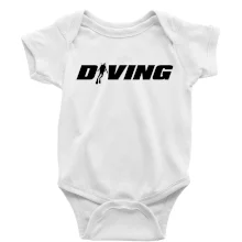 Diving nápis potápěč