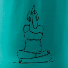 Jóga v sedu jedním tahem