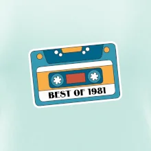Narozeniny kazeta Best of 1981