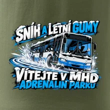 Sníh a letní gumy MHD adrenalin park