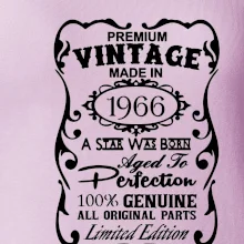 Vintage Etiketa - 1966