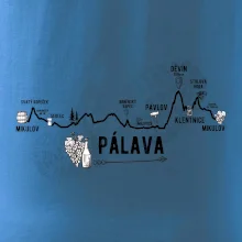 Profil kopců - Kolem Pálavy Profil kopců - Kolem Pálavy