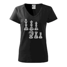 Šachové figurky kreslené