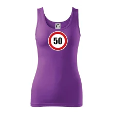 Dopravní značka - omezení rychlosti 50