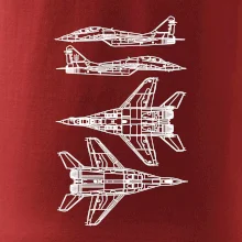 Mig 29 Fulcrum - obrys