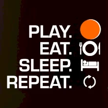 Hokejbal - Play eat sleep repeat