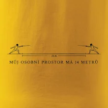 Můj osobní prostor má 14 metrů