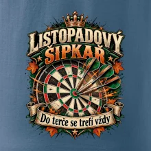 Listopadový šipkař mistr terče