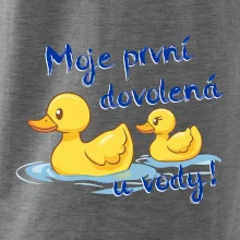 Moje první dovolená u vody - holčička