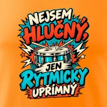 Nejsem hlučný jen rytmicky upřímný - vtipný buben