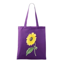 Slunečnice otočená