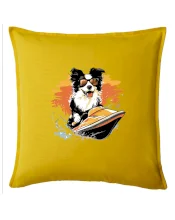 Border Kolie na vodním skútru