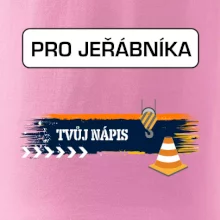 Stavba - vlastní nápis - jeřábník