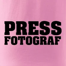 Novinář nápis - Press Fotograf