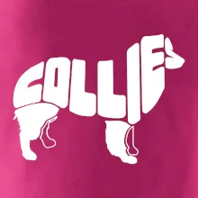 Border kolie písmo v těle