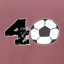 Fotbal kulaté narozeniny 40
