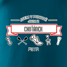 Jsem v pohodě jsem z ... (vlastní název a jméno)