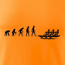 Evoluce veslování 3 lidi