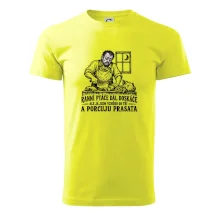 Řezník vzhůru od tří a porcuju prasata