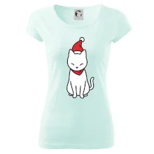 Vánoční kočka sedící