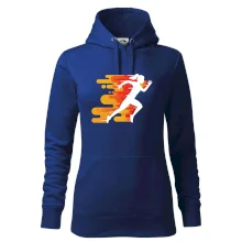 Běhání - oranžová žena