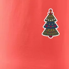 Folklor na prsu vánoční stromek