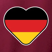 Germany love velké - Německá vlajka