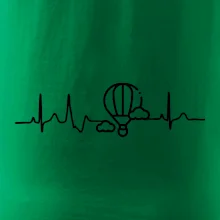 EKG létání balonem